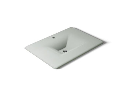 Kohler - Iron/Impressions 31 Inch Enameled Cast Iron Vanity Top With Integrated Rectangular Sink - Single Hole