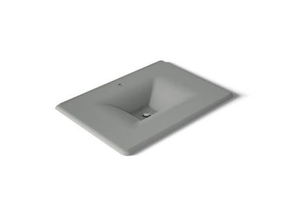 Kohler - Iron/Impressions 31 Inch Enameled Cast Iron Vanity Top With Integrated Rectangular Sink - Single Hole