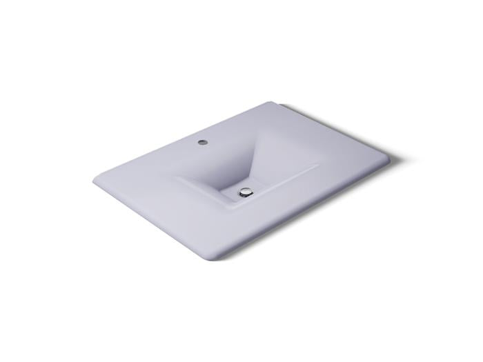 Kohler - Iron/Impressions 31 Inch Enameled Cast Iron Vanity Top With Integrated Rectangular Sink - Single Hole