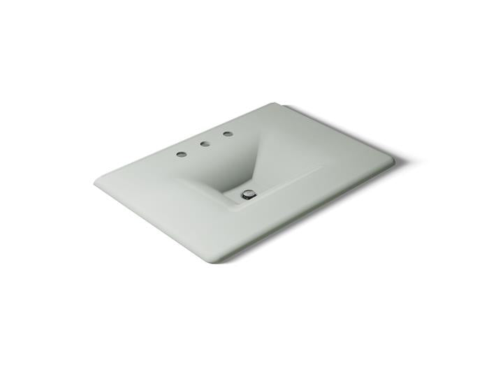 Kohler - Iron/Impressions 31 Inch Enameled Cast Iron Vanity Top With Integrated Rectangular Sink - 8Cc Holes