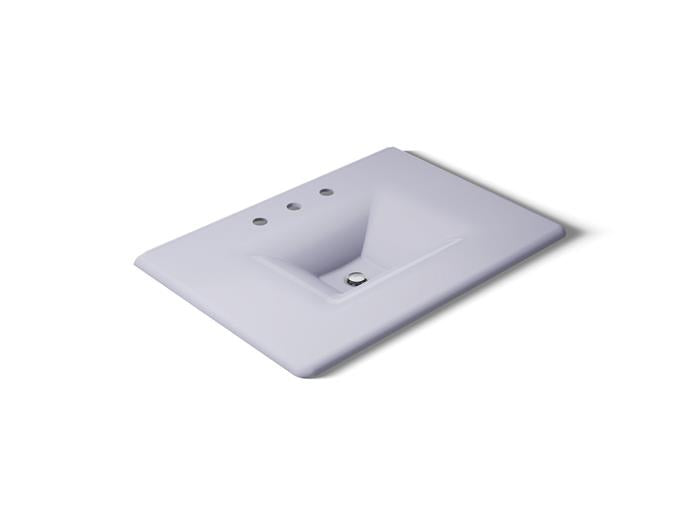 Kohler - Iron/Impressions 31 Inch Enameled Cast Iron Vanity Top With Integrated Rectangular Sink - 8Cc Holes
