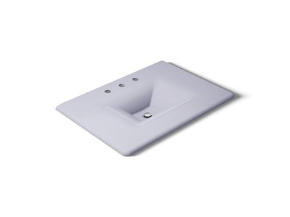 Kohler - Iron/Impressions 31 Inch Enameled Cast Iron Vanity Top With Integrated Rectangular Sink - 8Cc Holes