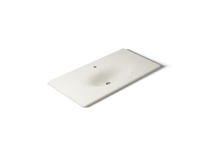 Kohler - Iron/Impressions 43 Inch Enameled Cast Iron Vanity Top With Integrated Oval Sink - Single Hole