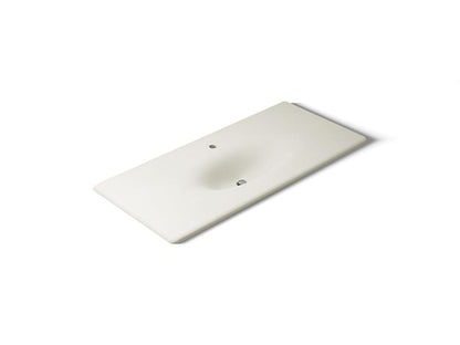 Kohler - Iron/Impressions 49 Inch Enameled Cast Iron Vanity Top With Integrated Oval Sink - Single Hole