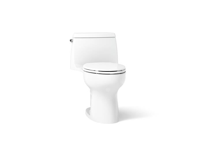 Kohler - Santa Rosa Continuousclean St One-Piece Compact Elongated Toilet, 1.28 Gpf