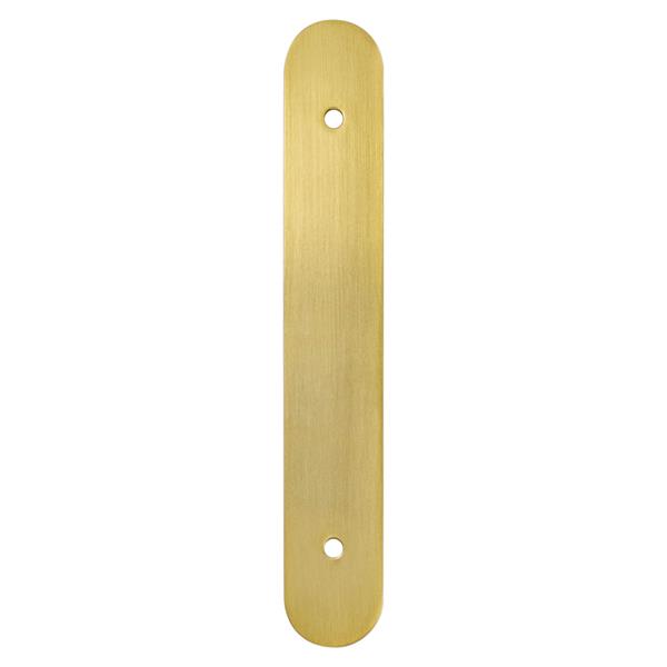Berenson - Galloway 128mm CC Modern Brushed Gold Round Backplate