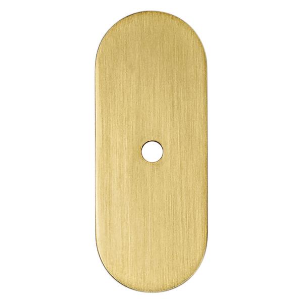 Berenson - Galloway Modern Brushed Gold Round Backplate