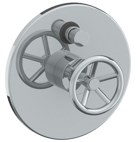 Watermark - Brooklyn Wall Mounted Pressure Balance Shower Trim With Diverter, 7 Inch Dia.