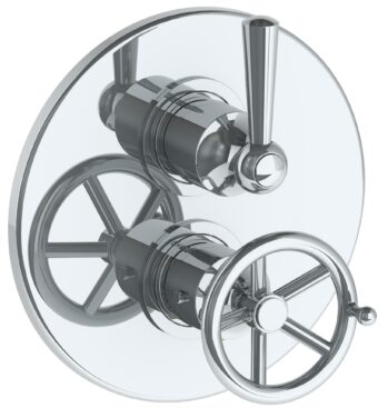 Watermark - Brooklyn Wall Mounted Thermostatic Shower Trim 7 1/2 Inch dia.