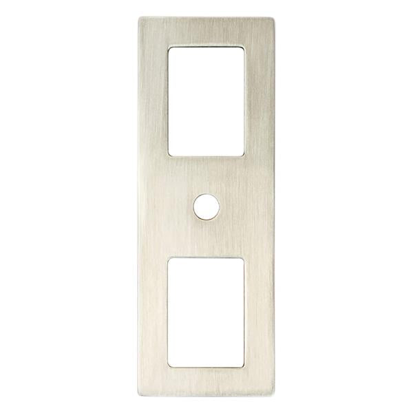 Berenson - Statler Brushed Nickel Cutout Backplate