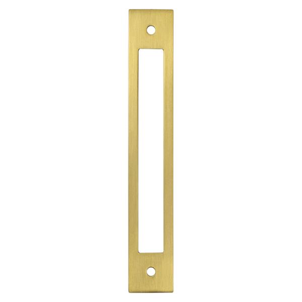 Berenson - Statler 160mm CC Modern Brushed Gold Cutout Backplate