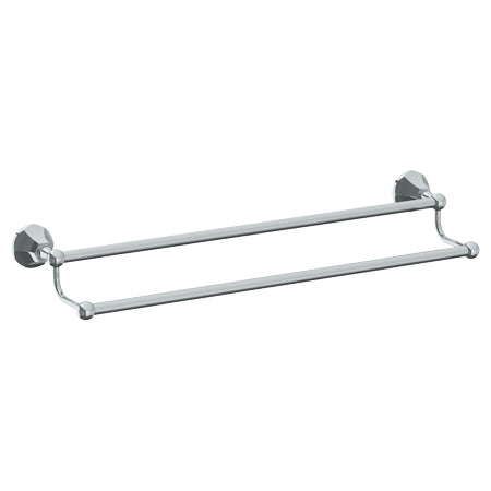 Watermark - Gramercy 24 Inch Wall Mounted Double Towel Bar