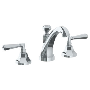 Watermark - Gramercy Deck Mounted 3 Hole Extended Lavatory Set