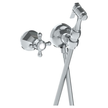 Watermark - Gramercy Wall Mounted Bidet Spray Set & Progressive Mixer with 49 Inch hose