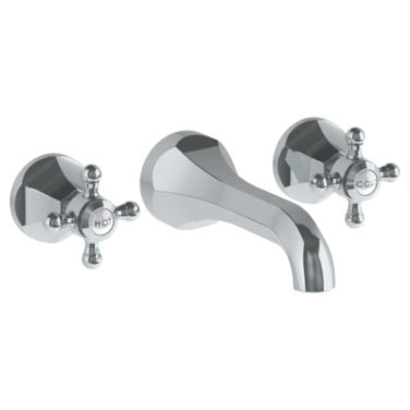 Watermark - Gramercy Wall Mounted 3 Hole Bath Set