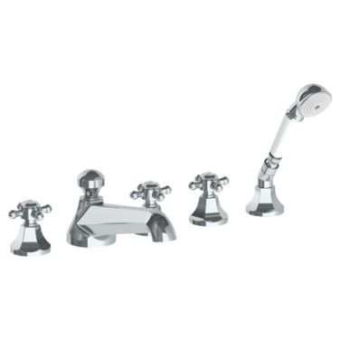 Watermark - Gramercy Deck Mounted 5 Hole Bath Set