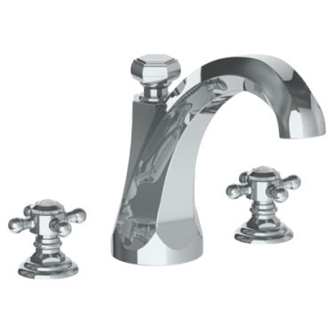 Watermark - Gramercy Deck Mounted 3 Hole Extended Bath Set