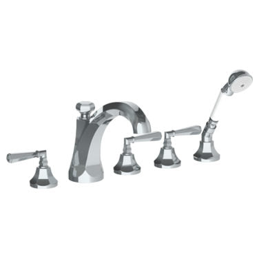 Watermark - Gramercy Deck Mounted 5 Hole Extended Bath Set
