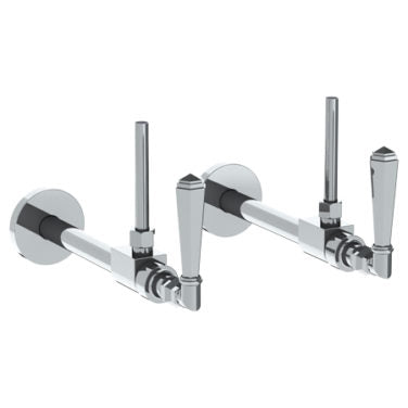 Watermark - Gramercy Lavatory Angle Stop Kit -1/2 Inch Sweat x 3/8 Inch OD Compression