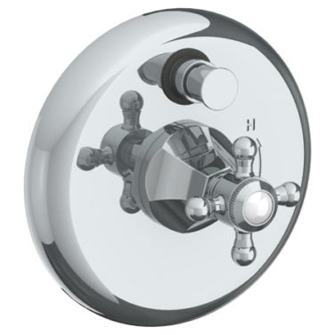 Watermark - Gramercy Wall Mounted Pressure Balance Shower Trim with Diverter, 7 1/2 Inch