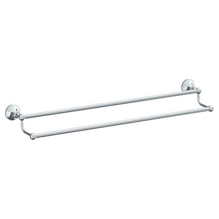 Watermark - York 30 Inch Wall Mounted Double Towel Bar