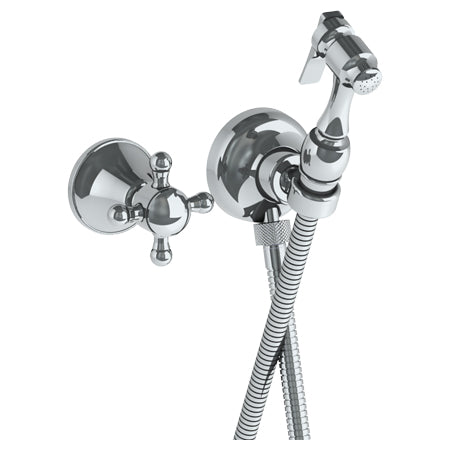 Watermark - York Wall Mounted Bidet Spray Set & Progressive Mixer With 49 Inch Hose