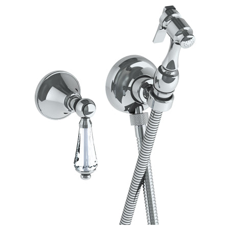 Watermark - York Wall Mounted Bidet Spray Set & Progressive Mixer With 49 Inch Hose