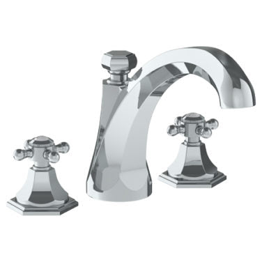 Watermark - Beverly Deck Mounted 3 Hole Extended Bath Set
