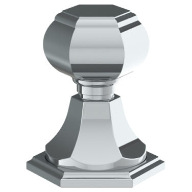 Watermark - Beverly Trim For Deck Mounted Valve. Porcelain cross button on XX trim not engraved
