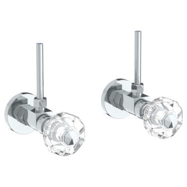 Watermark - Beverly Lavatory Angle Stop Kit -1/2 Inch Compression x 3/8 Inch OD Compression