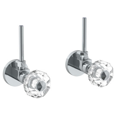 Watermark - Beverly Lavatory Angle Stop Kit -1/2 Inch IPS x 3/8 Inch OD Compression