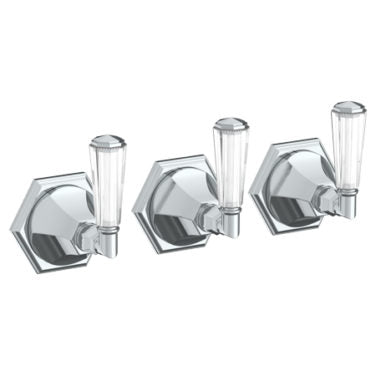 Watermark - Beverly Wall Mounted 3-Valve Shower Trim