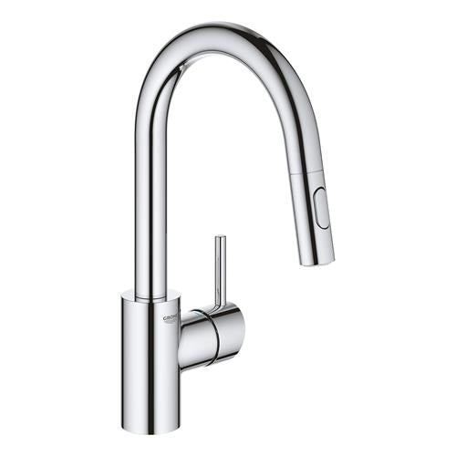 Grohe - Single-Handle Pull Down Bar Faucet 1.75 GPM