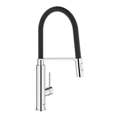 Grohe - Single-Handle Semi-Pro Dual Spray Kitchen Faucet 1.75 GPM