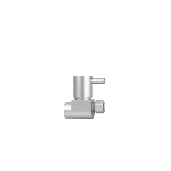 Jaclo - Quarter Turn Ceramic Disc Straight 1/2 Inch IPS x 3/8 Inch O.D. Supply Valve with Contempo Lever Handle
