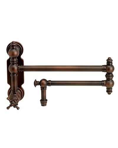 Waterstone - Traditional Wall Mounted Potfiller - Cross Handle