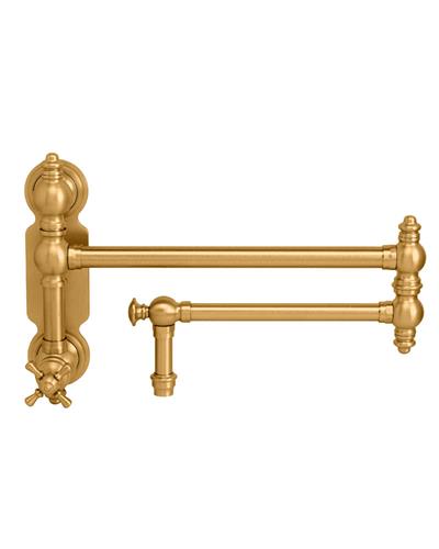 Waterstone - Traditional Wall Mounted Potfiller - Cross Handle