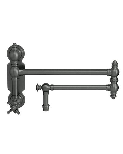 Waterstone - Traditional Wall Mounted Potfiller - Cross Handle