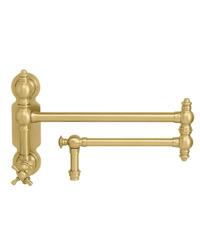 Waterstone - Traditional Wall Mounted Potfiller - Cross Handle