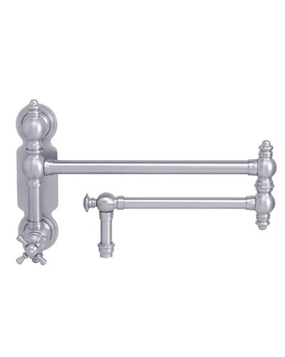 Waterstone - Traditional Wall Mounted Potfiller - Cross Handle