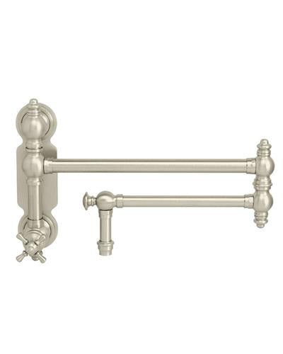 Waterstone - Traditional Wall Mounted Potfiller - Cross Handle