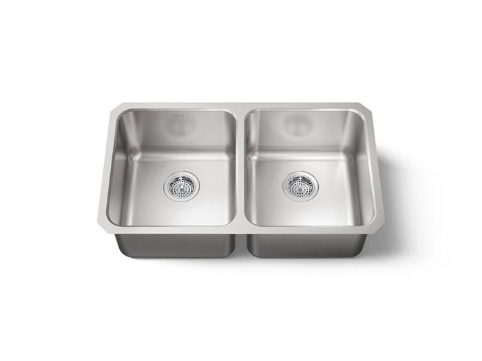 Kohler - Undertone 31-1/2 Inch Undermount Double-Bowl Kitchen Sink