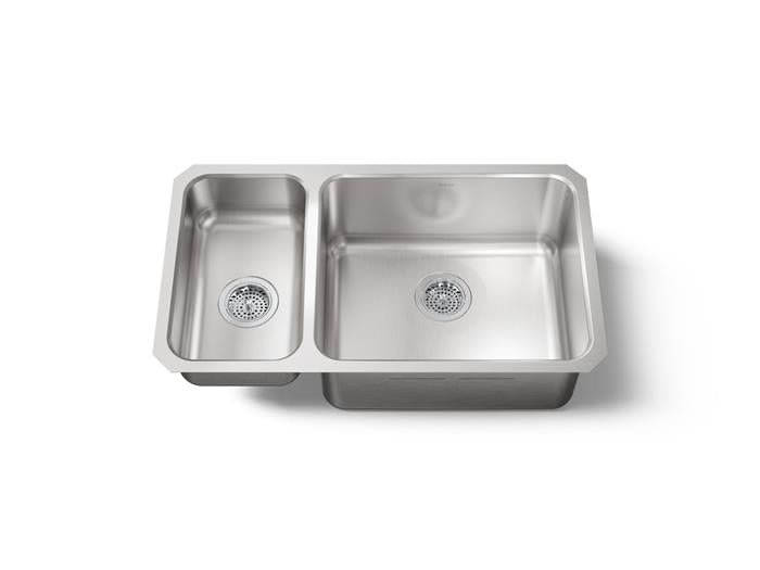 Kohler - Undertone 31-1/2 Inch Undermount Double-Bowl Kitchen Sink