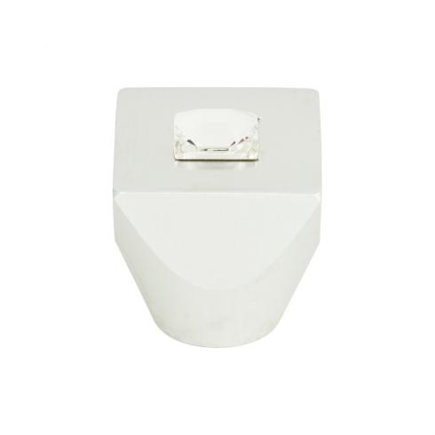 Atlas Homewares - Crystal 1 Inch Length Square Knob
