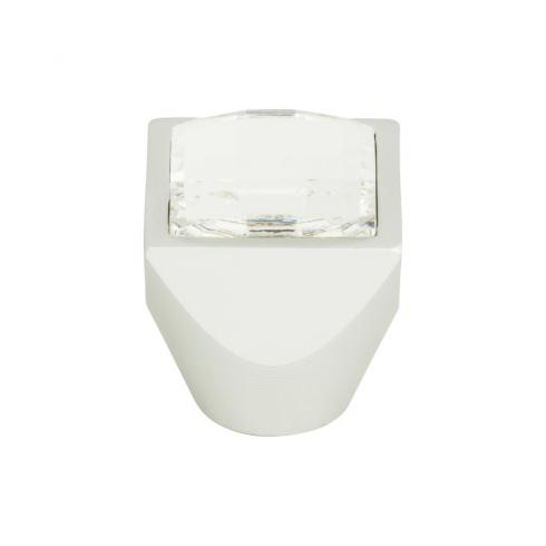 Atlas Homewares - Crystal 1 Inch Length Square Knob