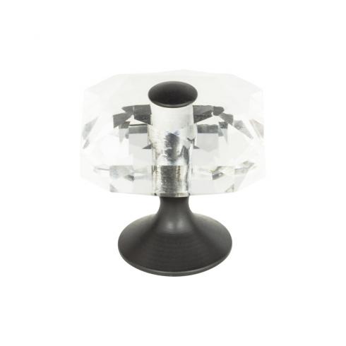 Atlas Homewares - Crystal 1 1/2 Inch Length Square Knob