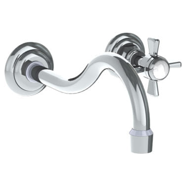 Watermark - Stratford Wall Mounted 2 Hole Lavatory Set with 10 5/8 Inch CTC Spout