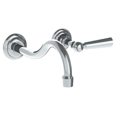 Watermark - Stratford Wall Mounted 2 Hole Lavatory Set with 6 1/2 Inch CTC Spout