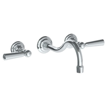 Watermark - Stratford Wall Mounted 3 Hole Lavatory Set with 6 1/2 Inch CTC Spout