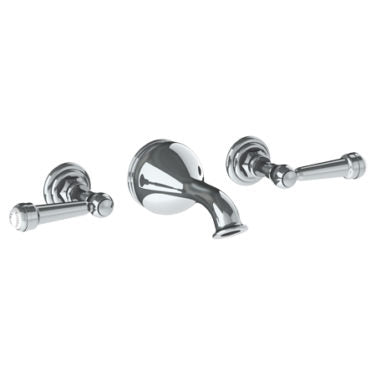 Watermark - Stratford Wall Mounted 3 Hole Bath Set